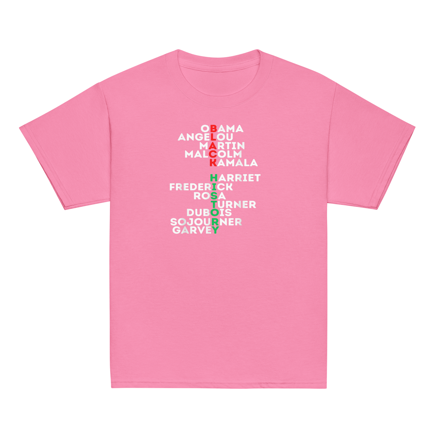 Black History Month 2021 Dream Like Leaders Kings Queens Luv T-Shirt