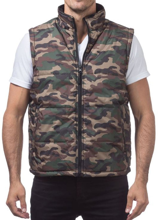 PROCLUB - Heavy Padding Vest (camo)