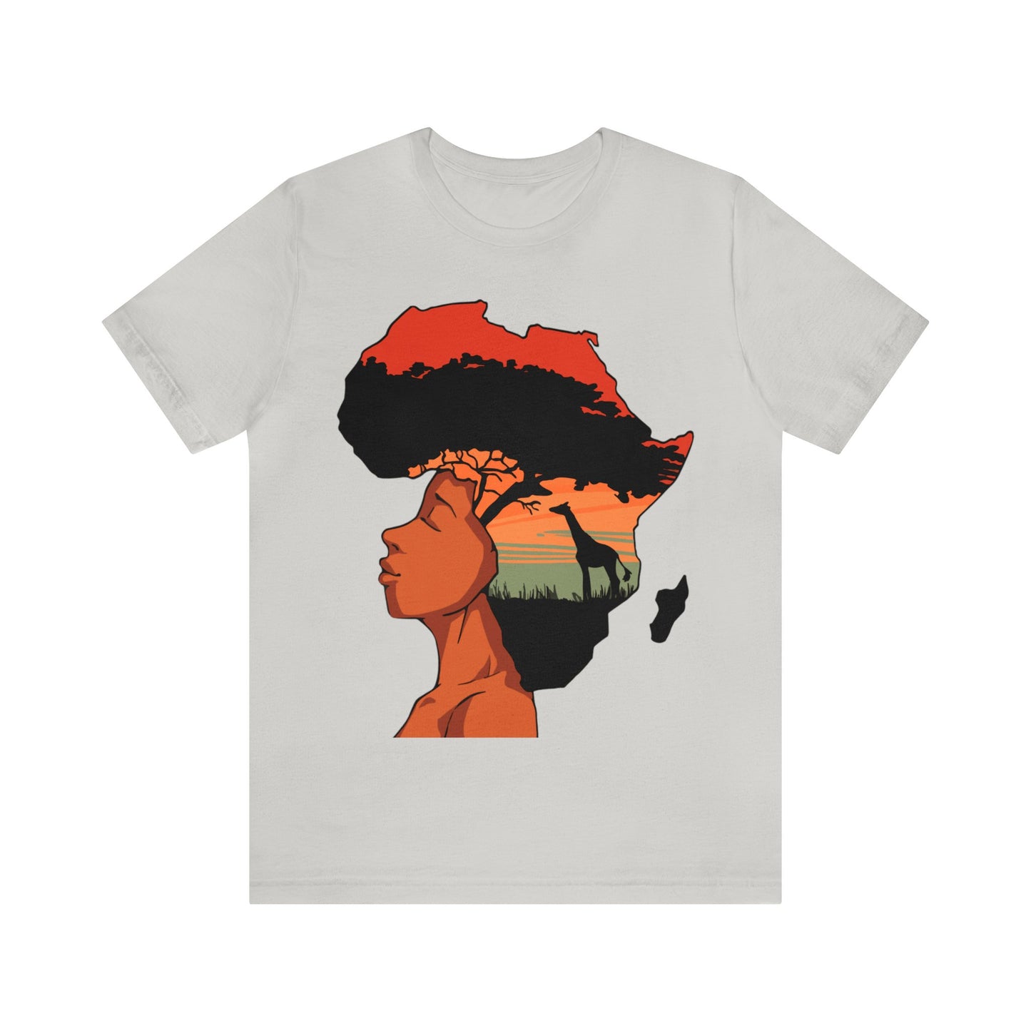 AFRICA MIND TREE - Bella Canvas - Unisex Jersey Short Sleeve Tee