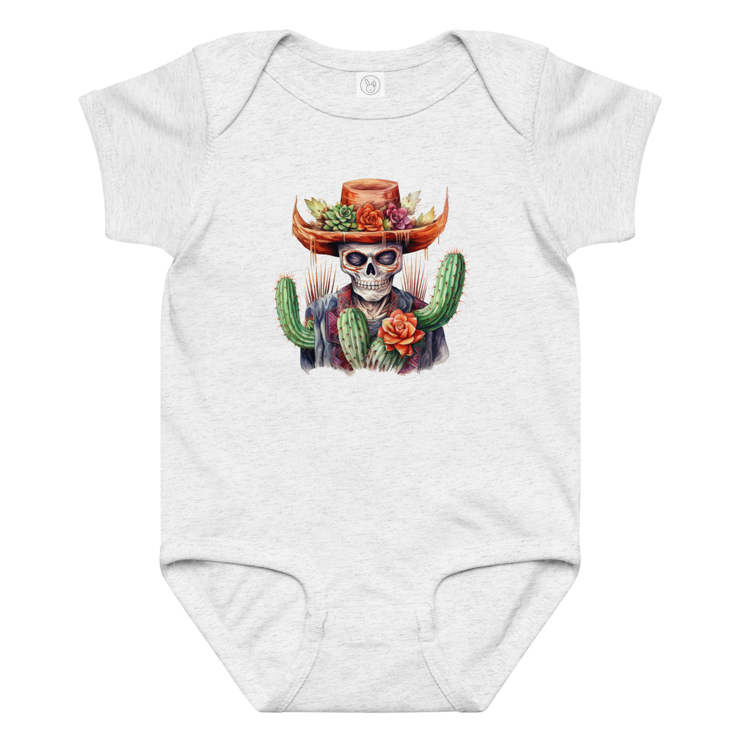 Skeleton with Cactus Hat