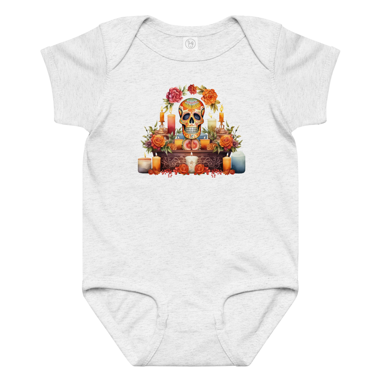 Floral Sugar Skull Altar Shirt