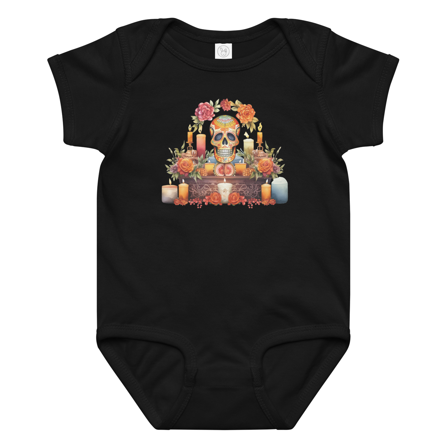 Floral Sugar Skull Altar Shirt