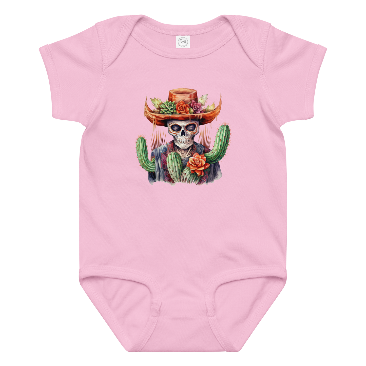 Skeleton with Cactus Hat