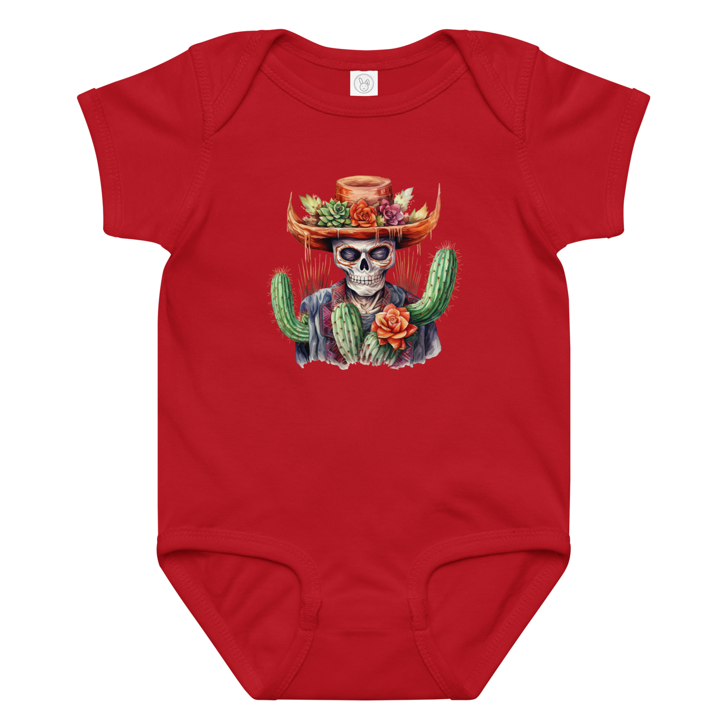 Skeleton with Cactus Hat