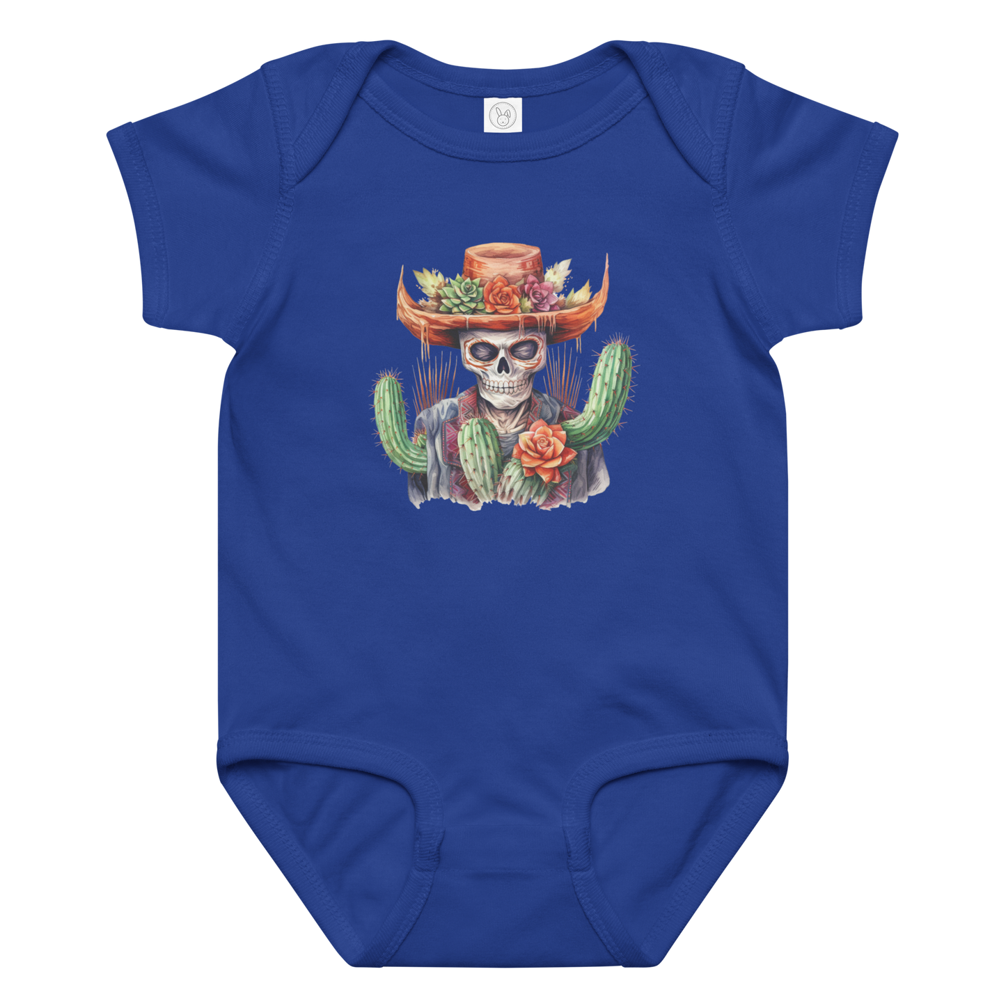 Skeleton with Cactus Hat