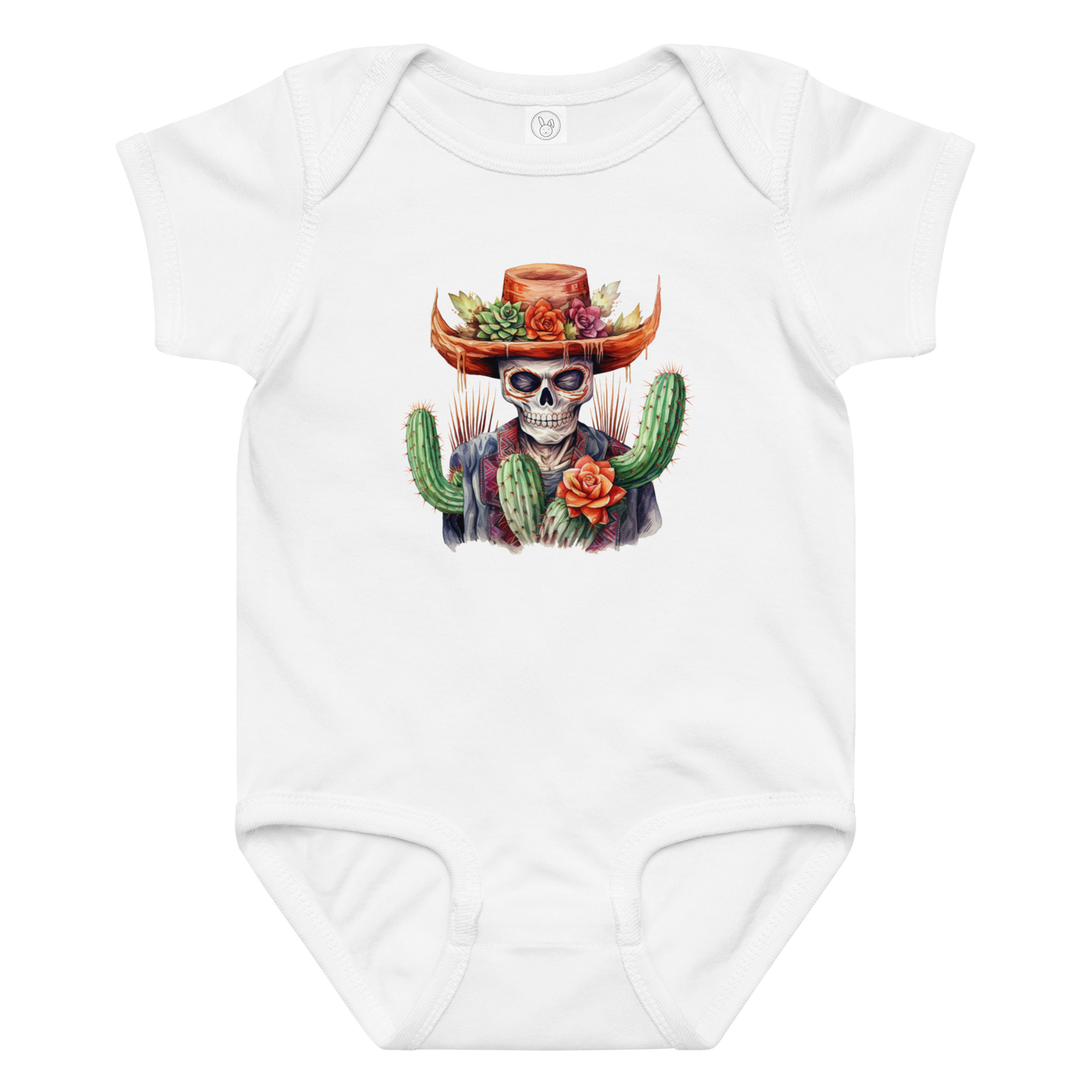 Skeleton with Cactus Hat