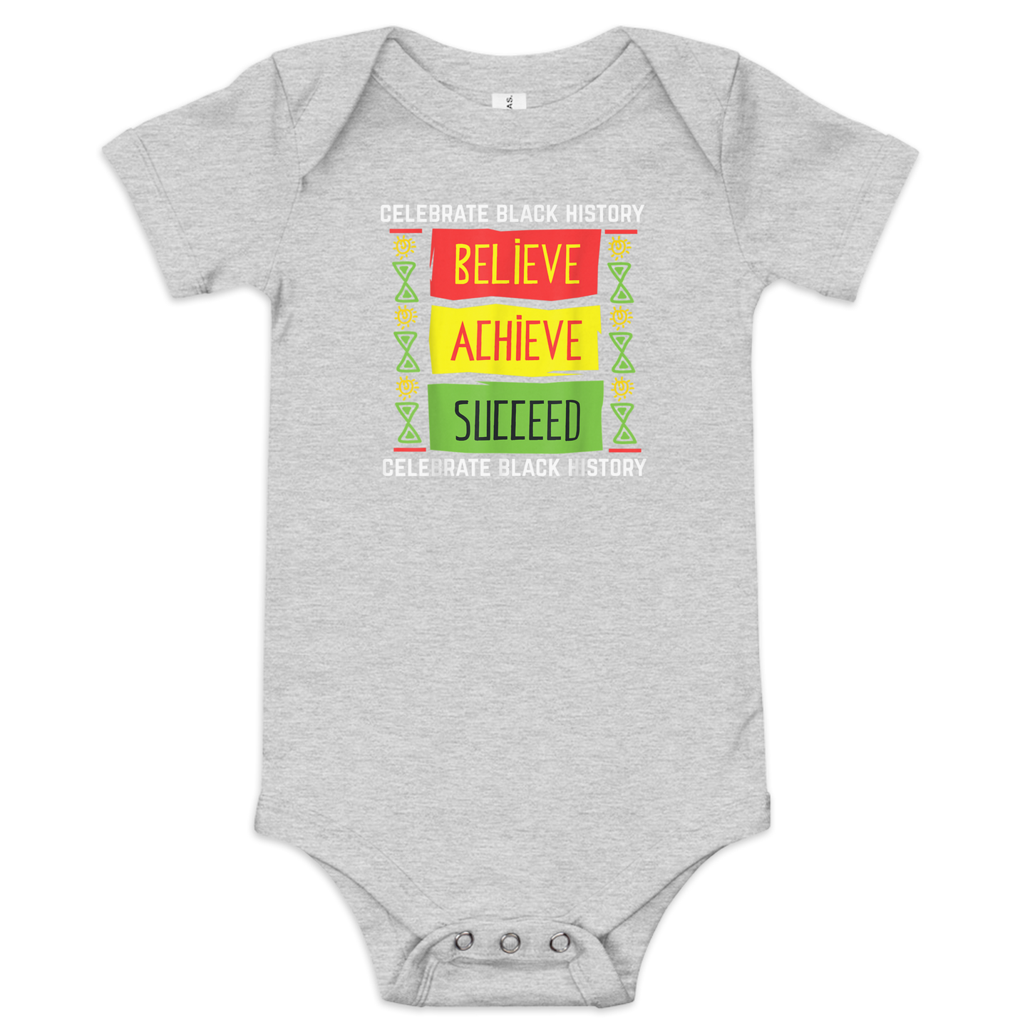 Believe Achieve Succeed Black History Gift Political Shirt T-Shirt