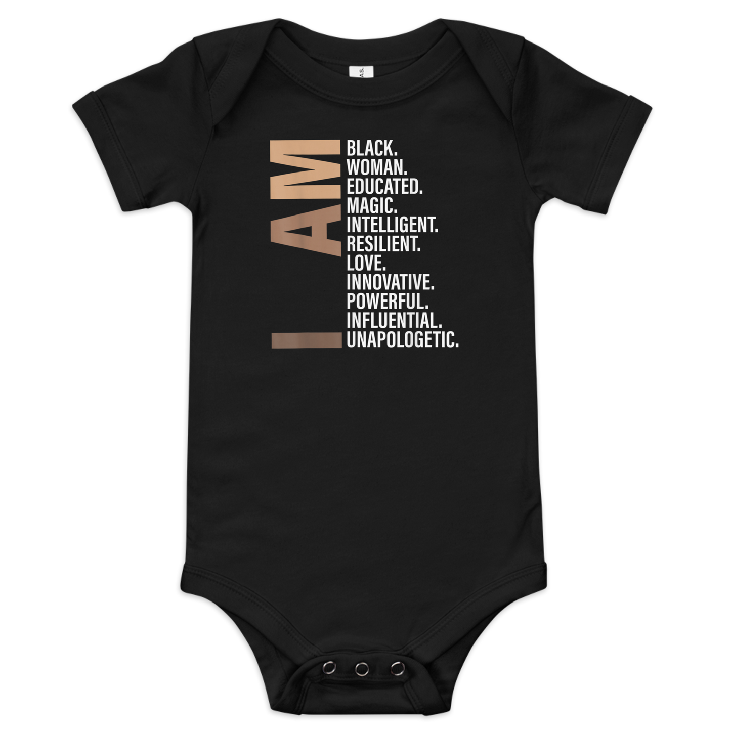 I Am Black Woman Educated Melanin Black History Month Gift T-Shirt