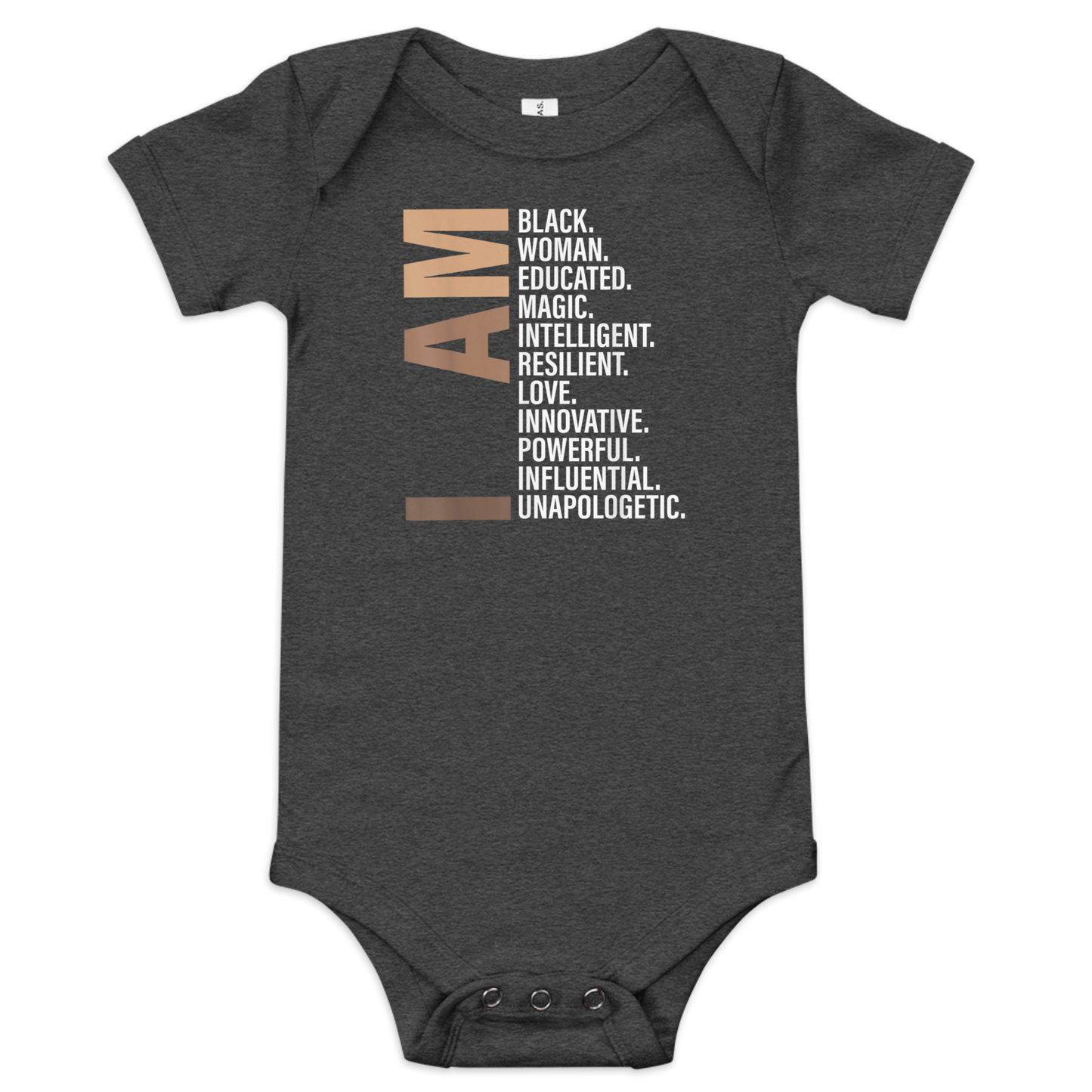 I Am Black Woman Educated Melanin Black History Month Gift T-Shirt