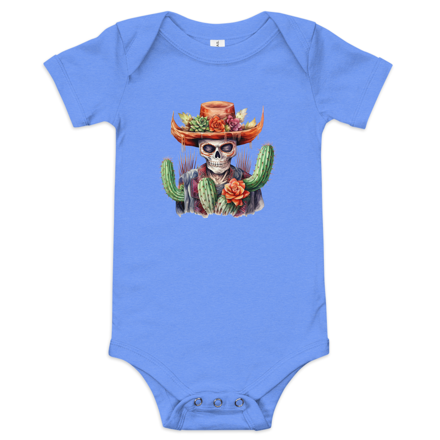 Skeleton with Cactus Hat