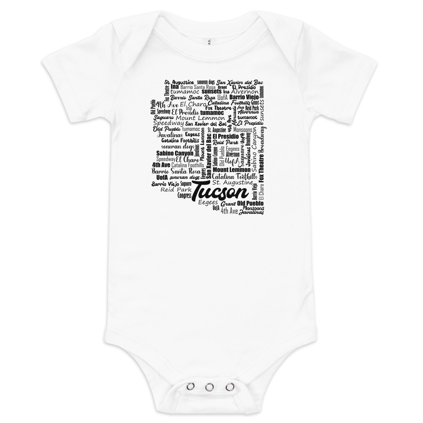 Tucson Typography T-Shirt