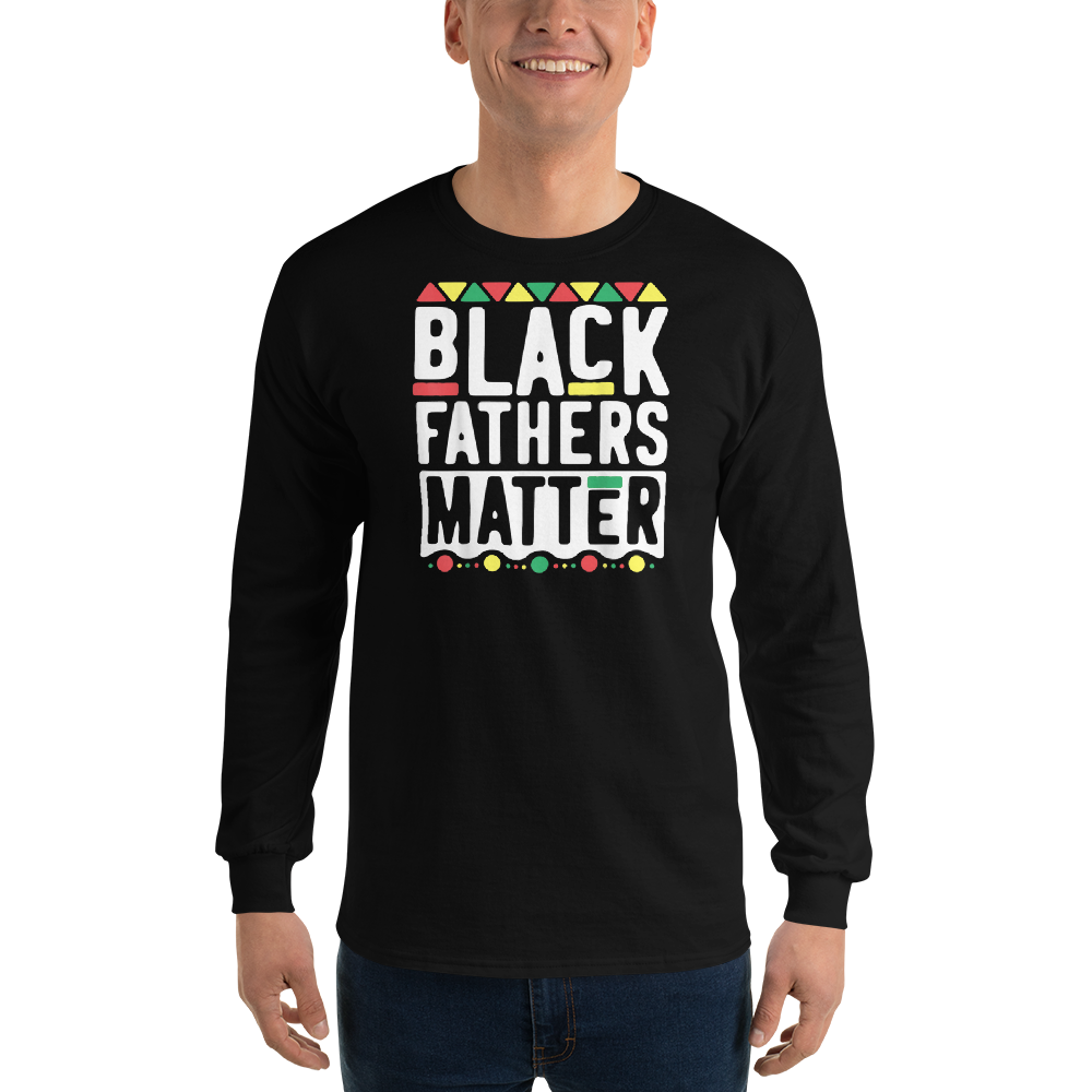 Black Fathers Matter T-Shirt for Men Dad History Month T-Shirt