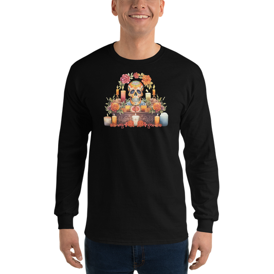 Floral Sugar Skull Altar Shirt