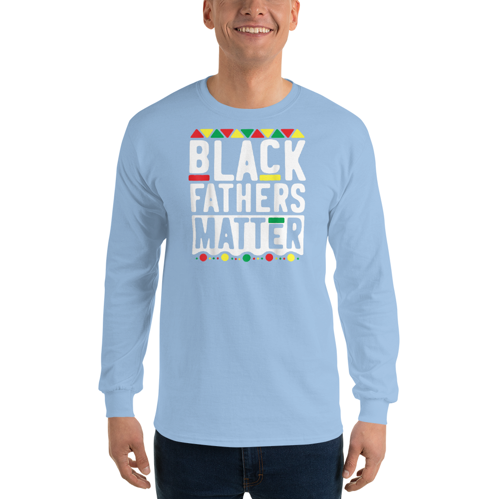 Black Fathers Matter T-Shirt for Men Dad History Month T-Shirt