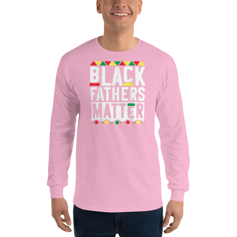 Black Fathers Matter T-Shirt for Men Dad History Month T-Shirt