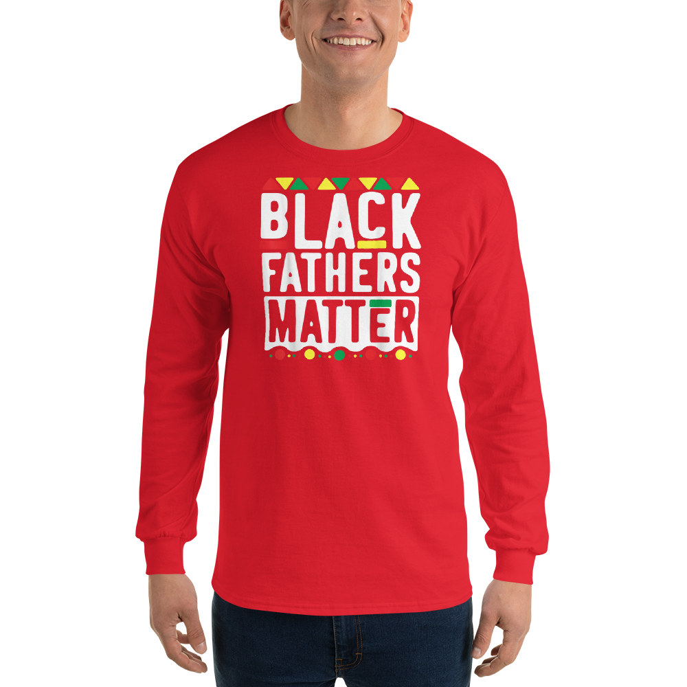 Black Fathers Matter T-Shirt for Men Dad History Month T-Shirt