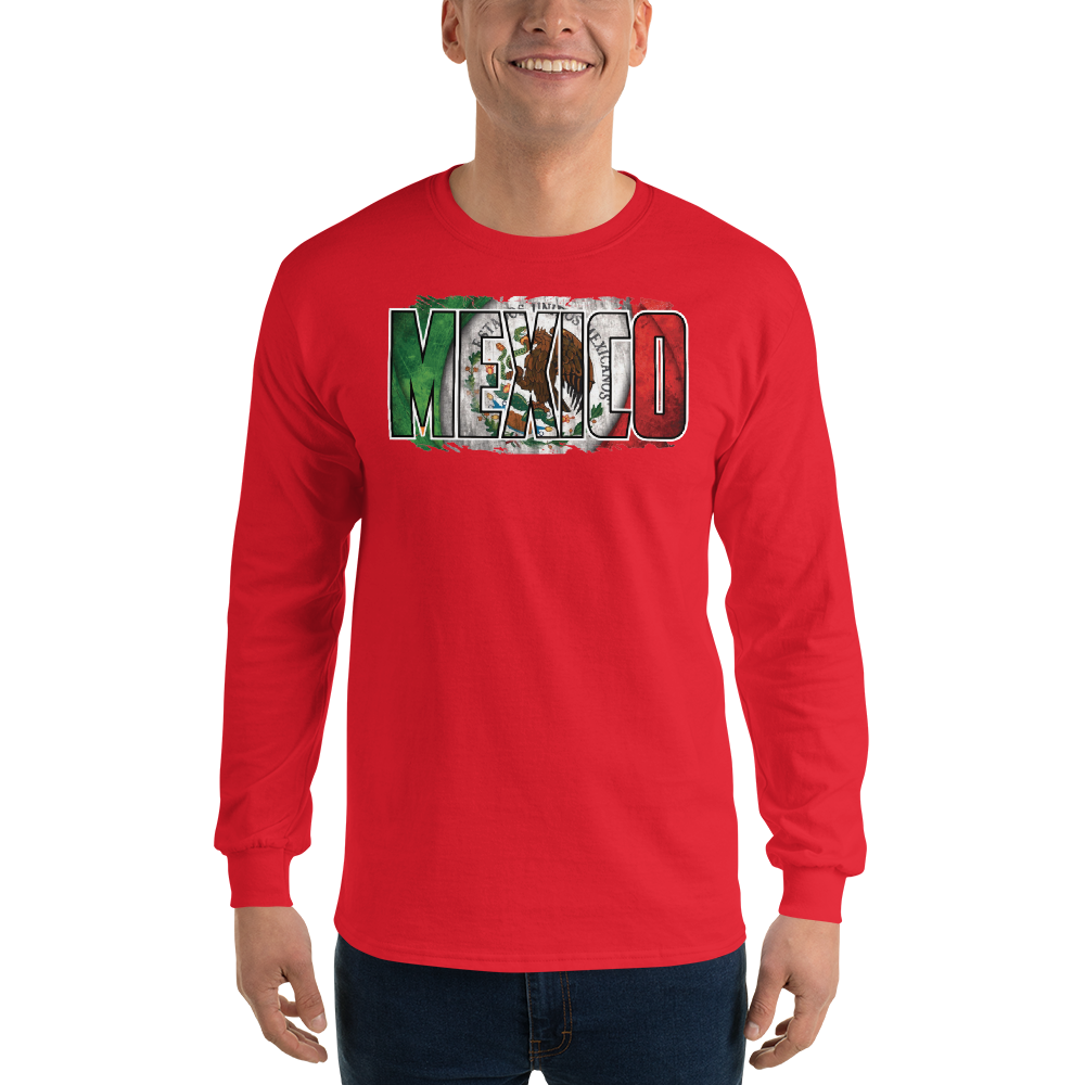 Mexico Flag Design T-Shirt