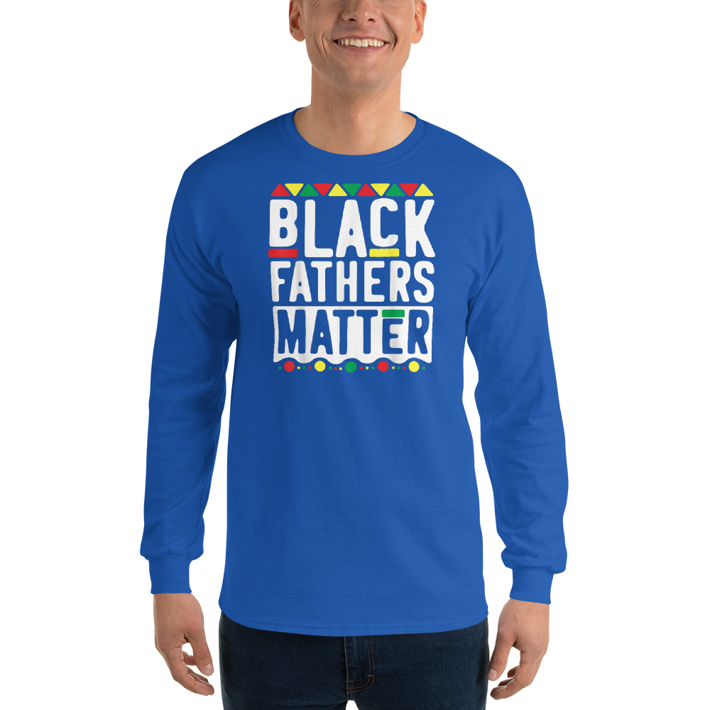 Black Fathers Matter T-Shirt for Men Dad History Month T-Shirt