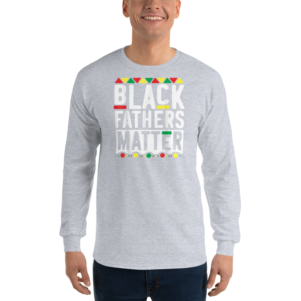 Black Fathers Matter T-Shirt for Men Dad History Month T-Shirt