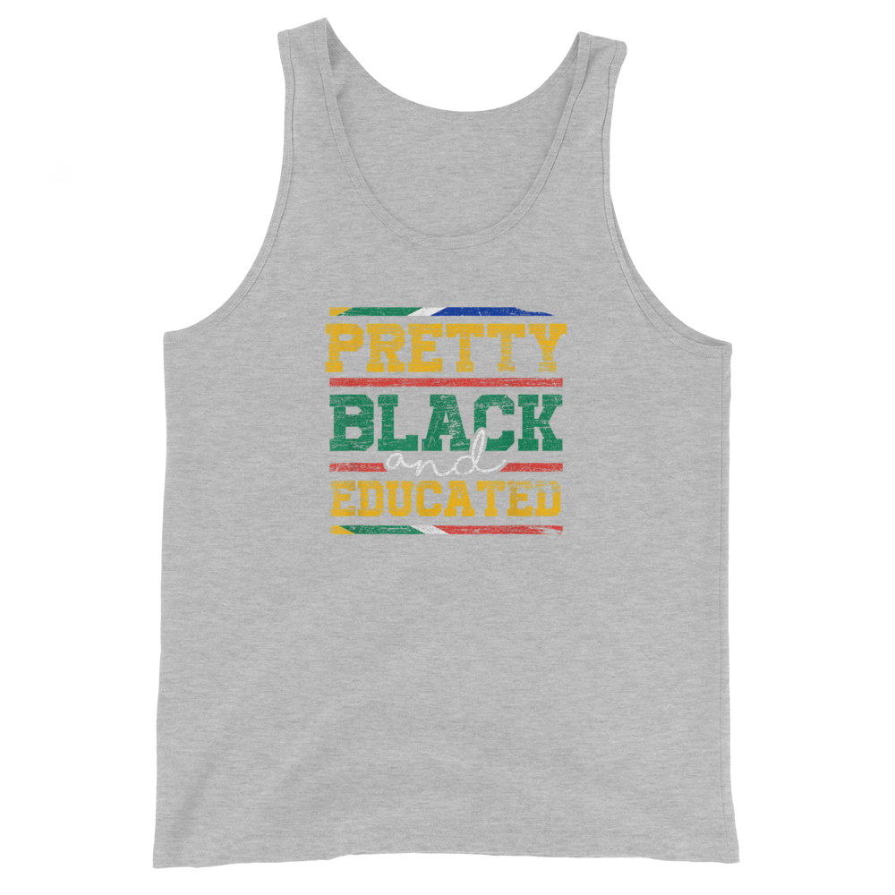 Pretty Black And Educated Women Gift Black History Month T-Shirt