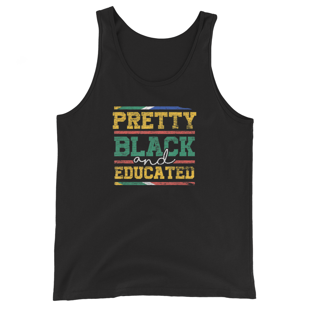 Pretty Black And Educated Women Gift Black History Month T-Shirt