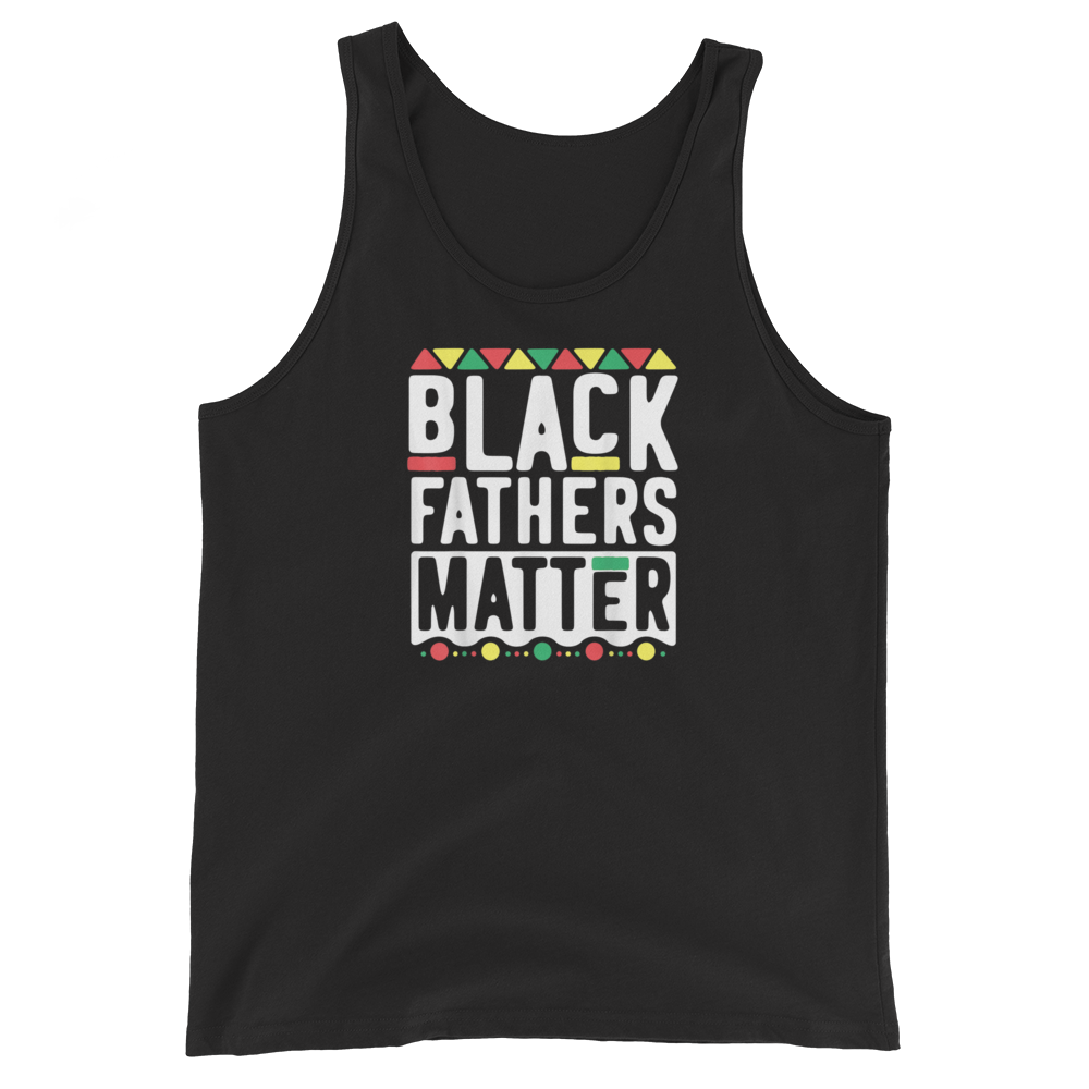 Black Fathers Matter T-Shirt for Men Dad History Month T-Shirt