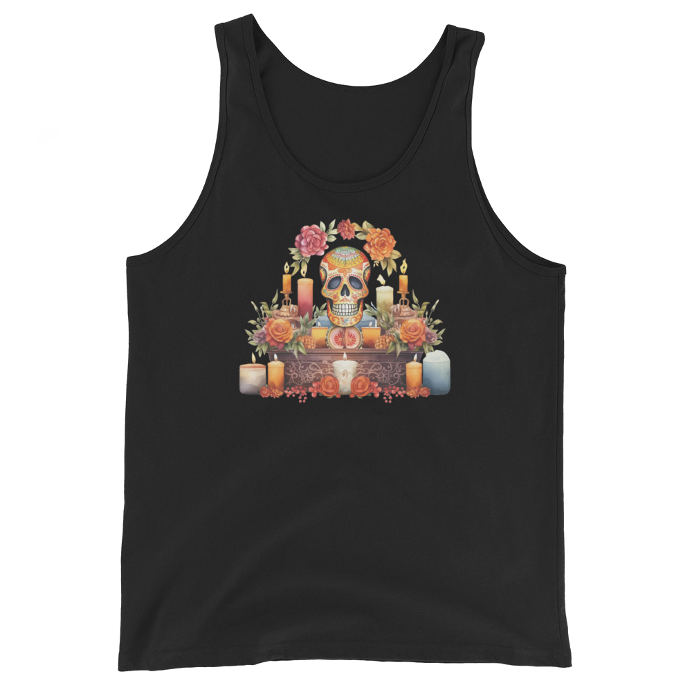 Floral Sugar Skull Altar Shirt
