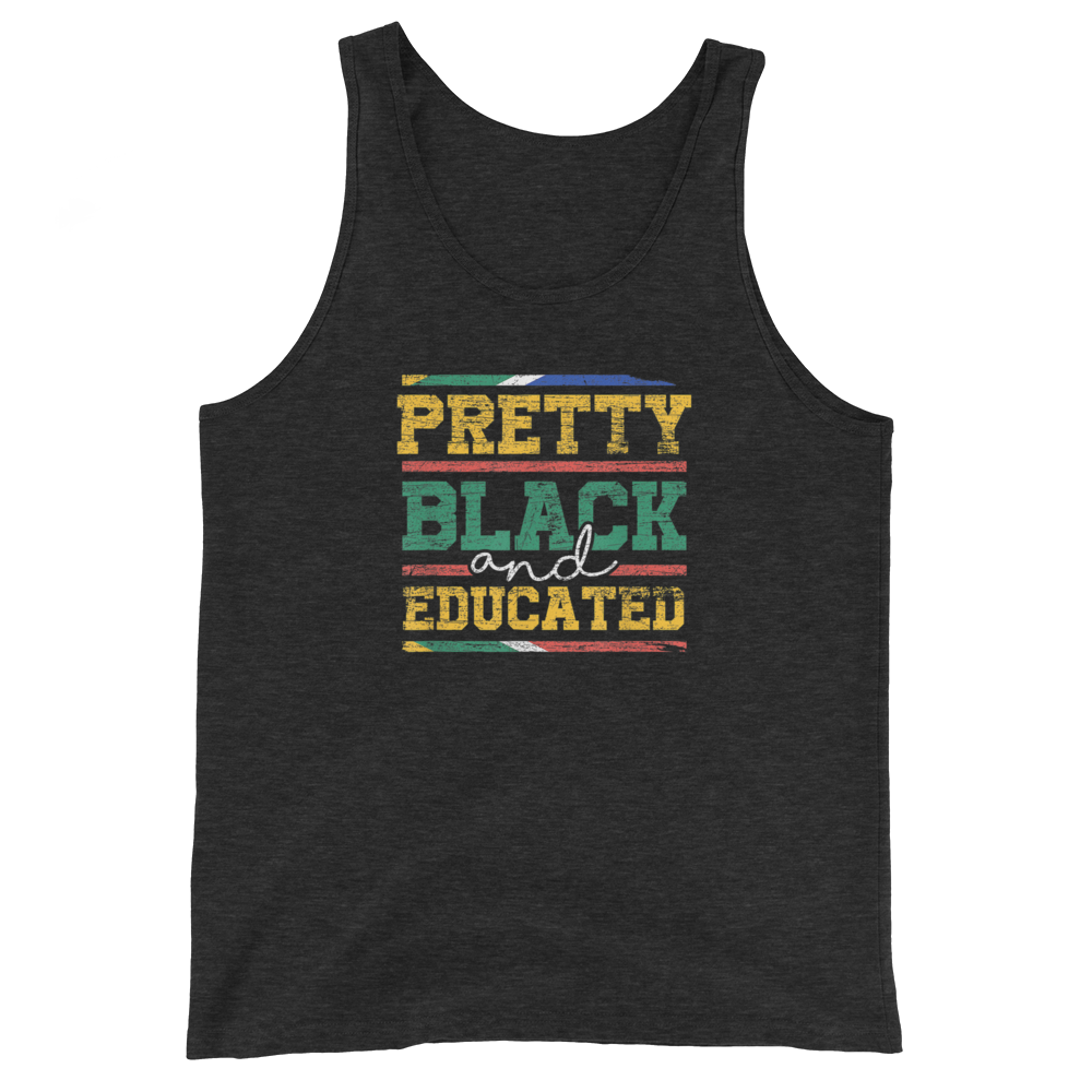Pretty Black And Educated Women Gift Black History Month T-Shirt