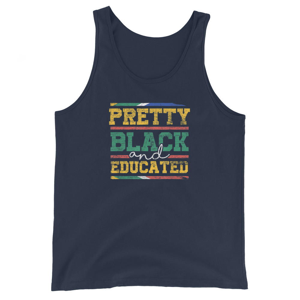 Pretty Black And Educated Women Gift Black History Month T-Shirt