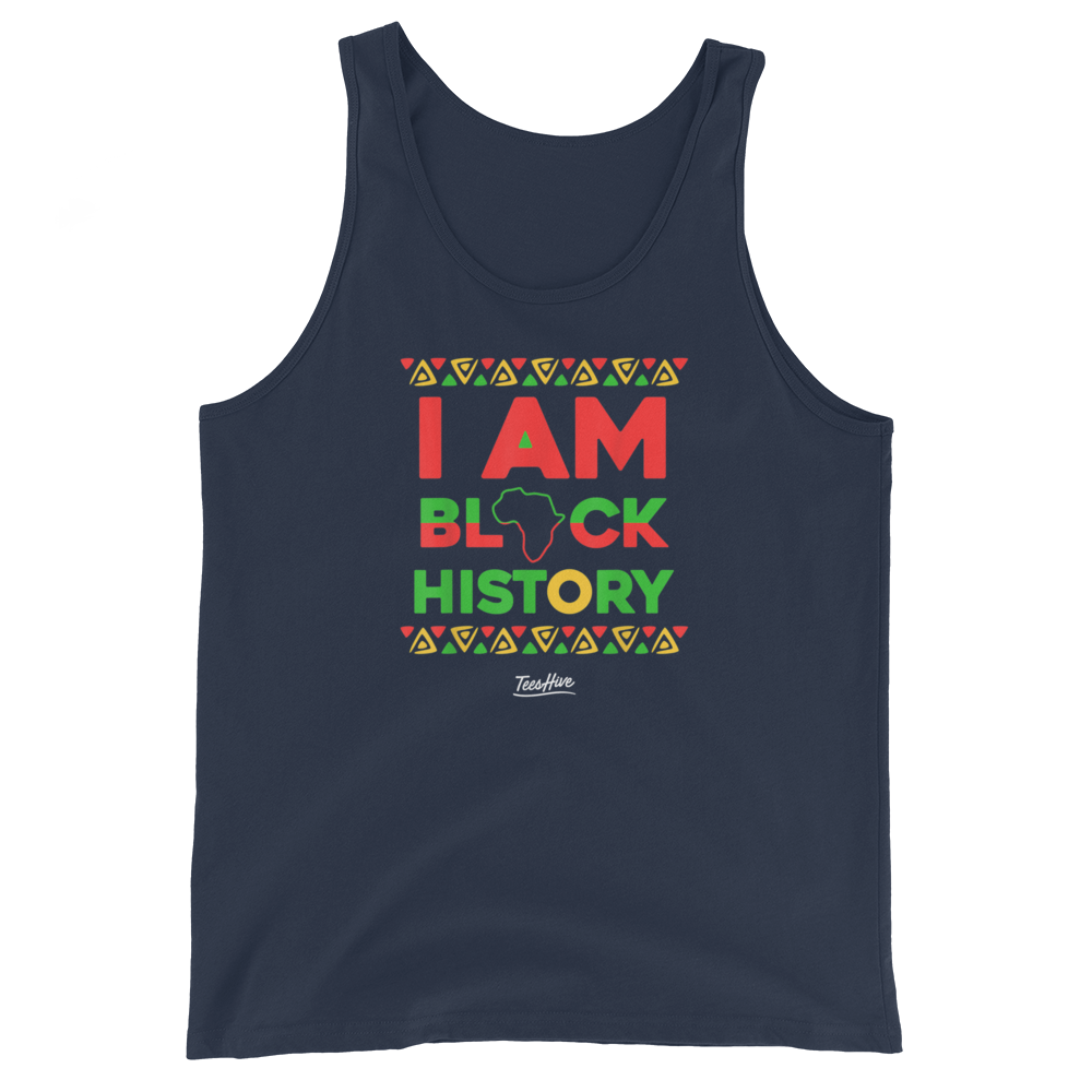 I Am Black History Month Men Women Kids African American T-Shirt
