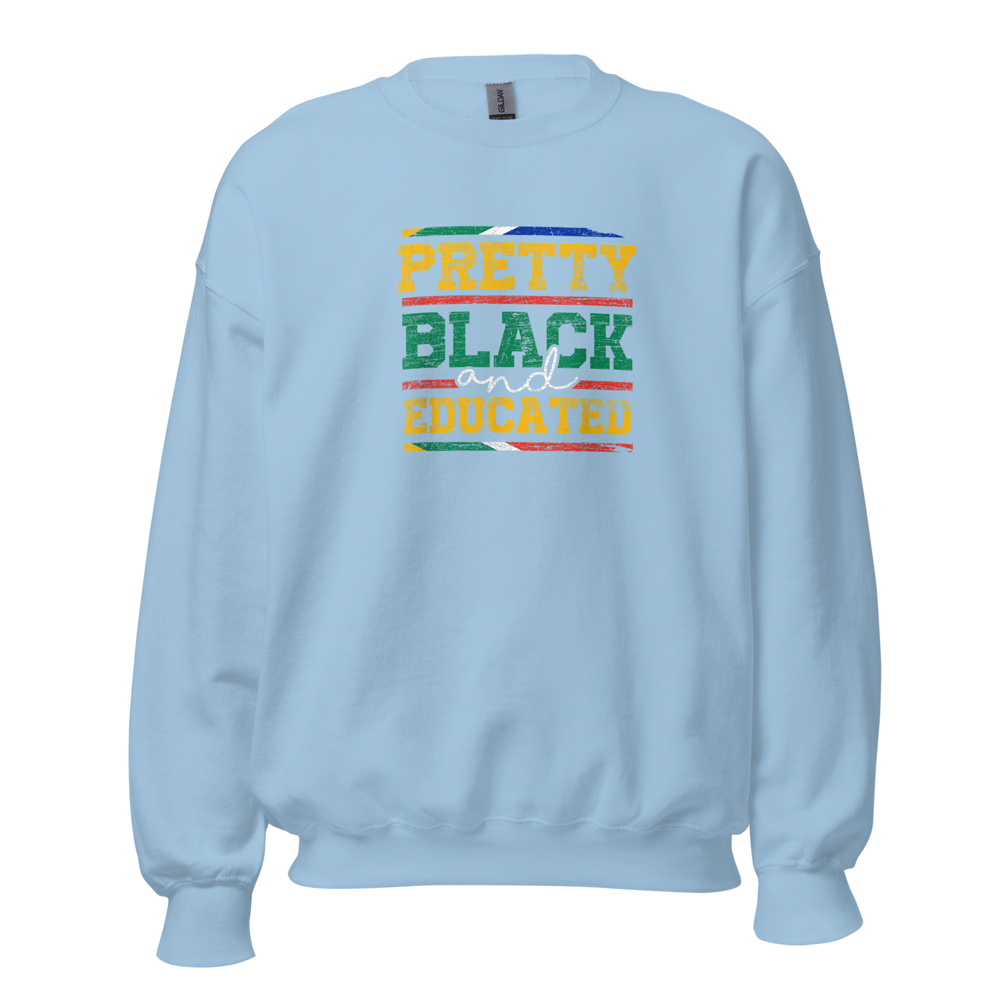 Pretty Black And Educated Women Gift Black History Month T-Shirt
