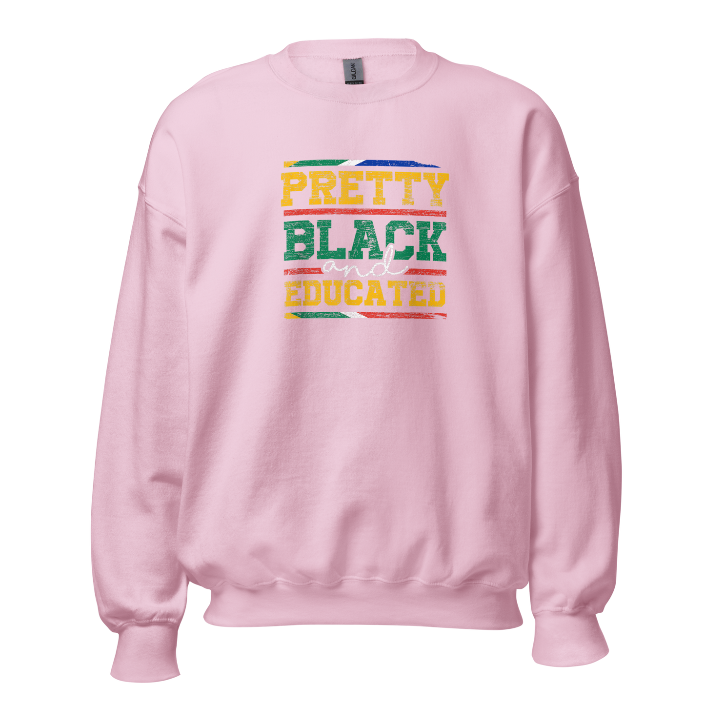 Pretty Black And Educated Women Gift Black History Month T-Shirt
