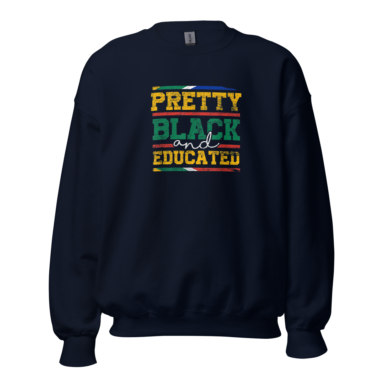 Pretty Black And Educated Women Gift Black History Month T-Shirt