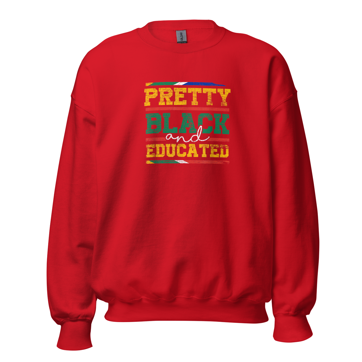 Pretty Black And Educated Women Gift Black History Month T-Shirt
