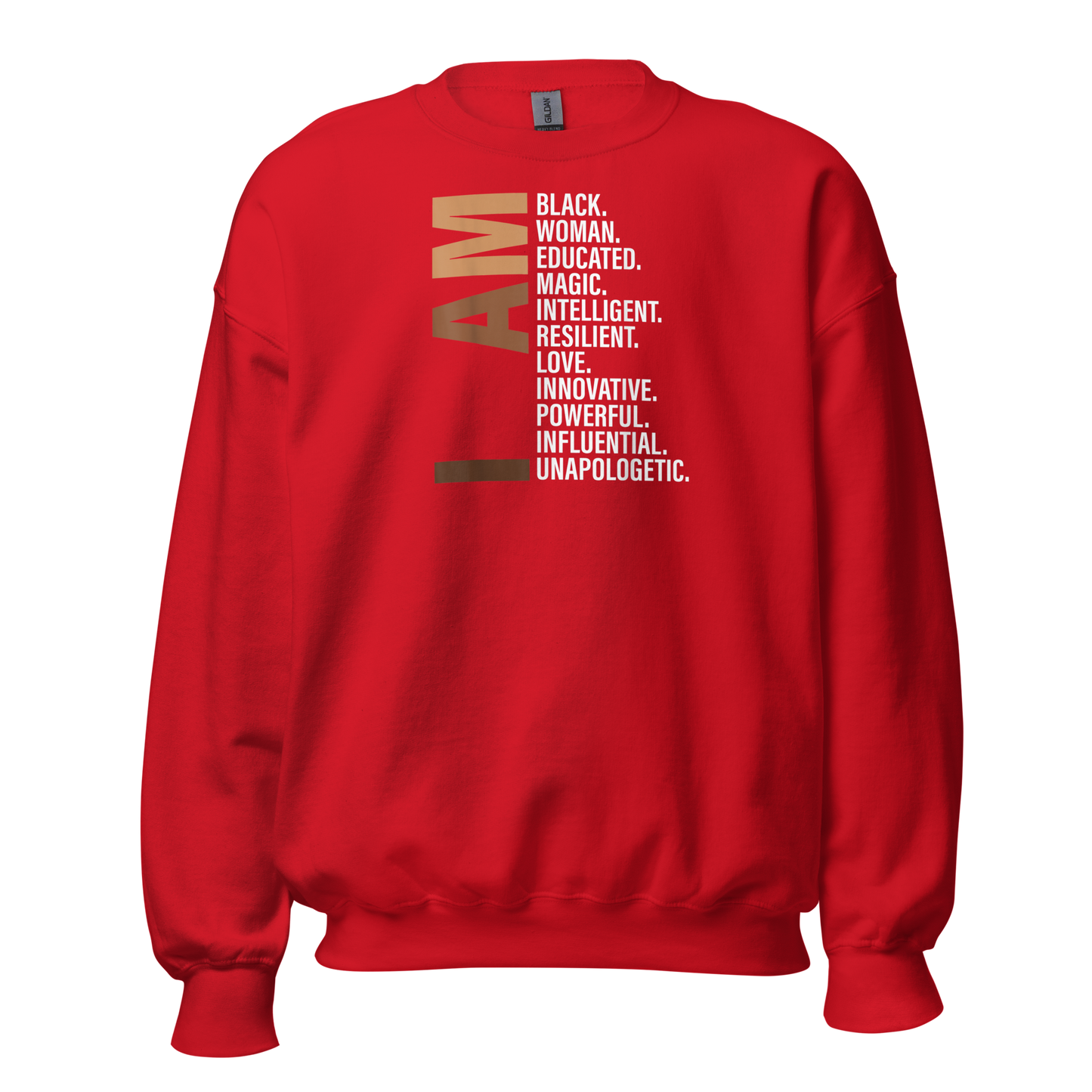 I Am Black Woman Educated Melanin Black History Month Gift T-Shirt