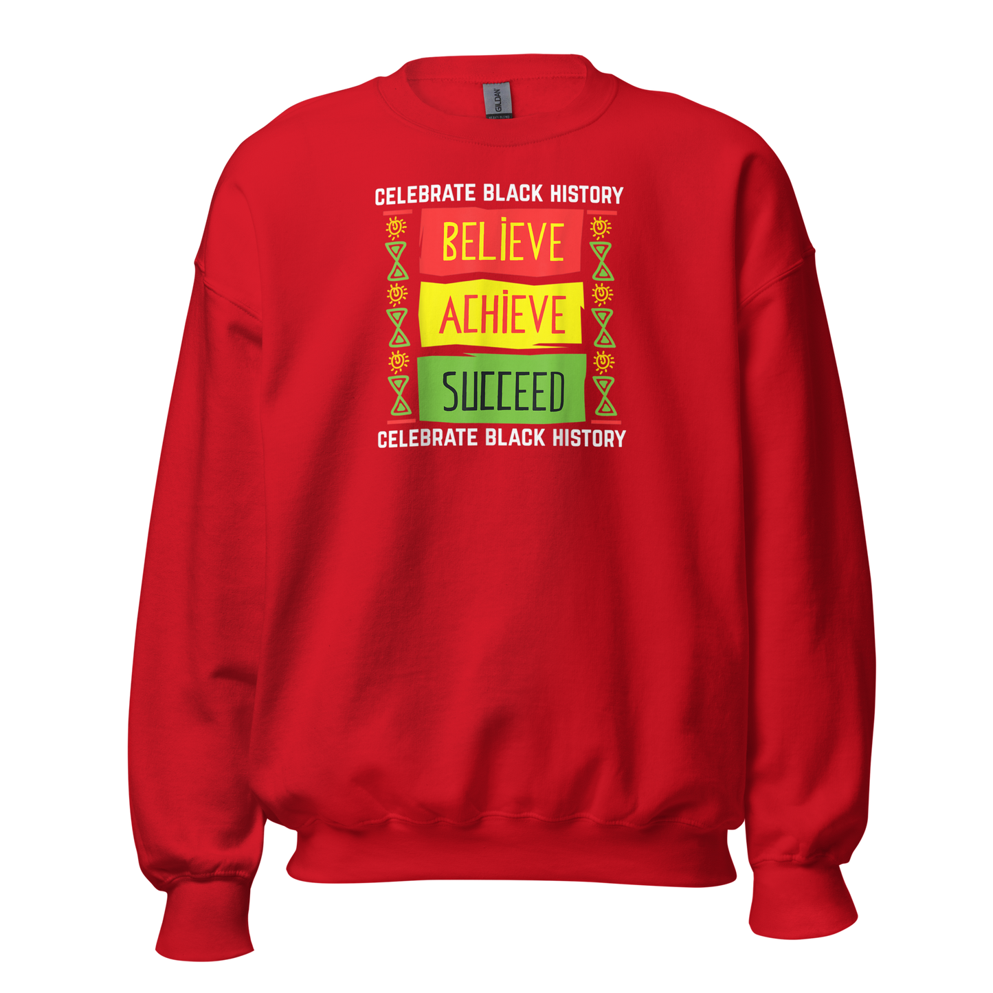 Believe Achieve Succeed Black History Gift Political Shirt T-Shirt