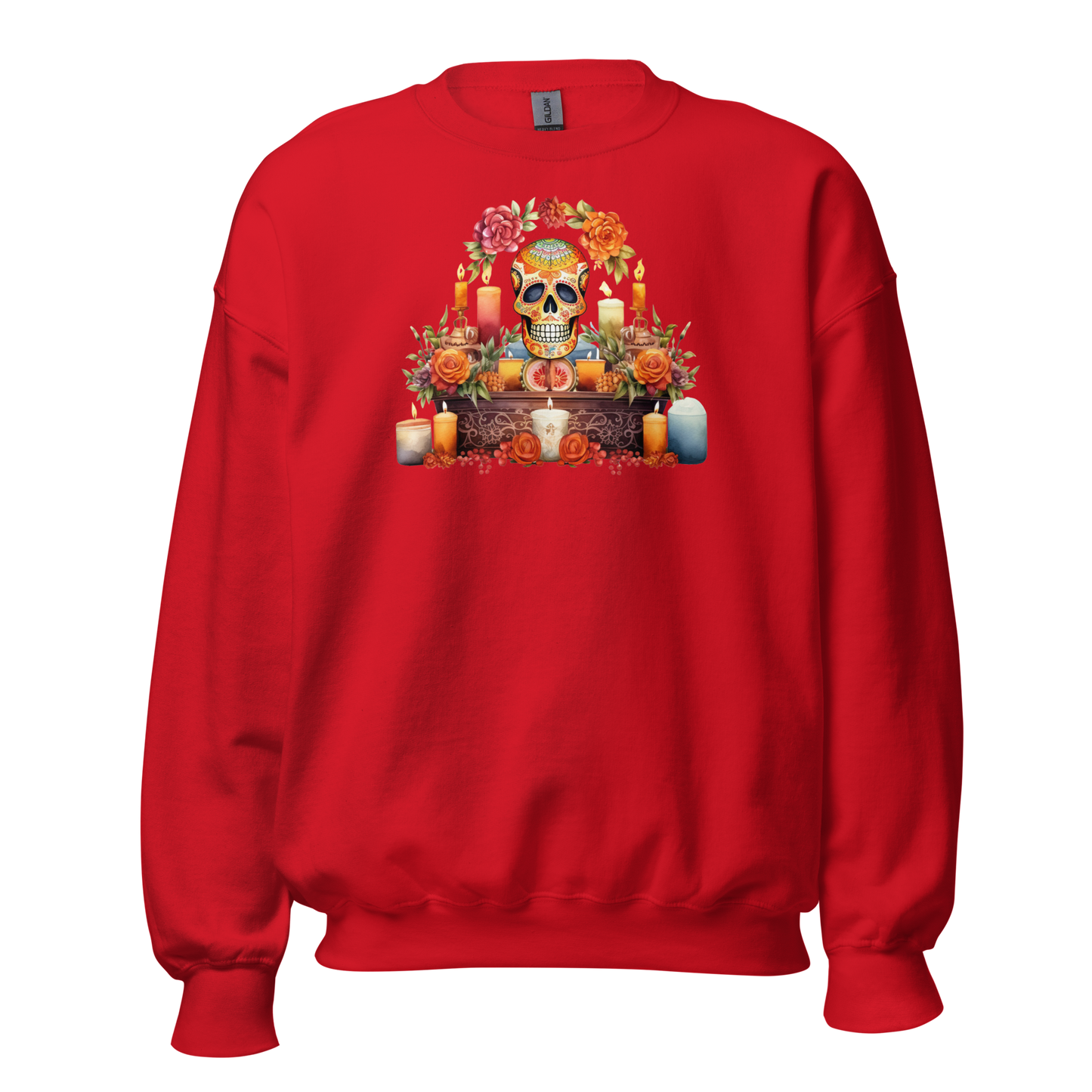 Floral Sugar Skull Altar Shirt