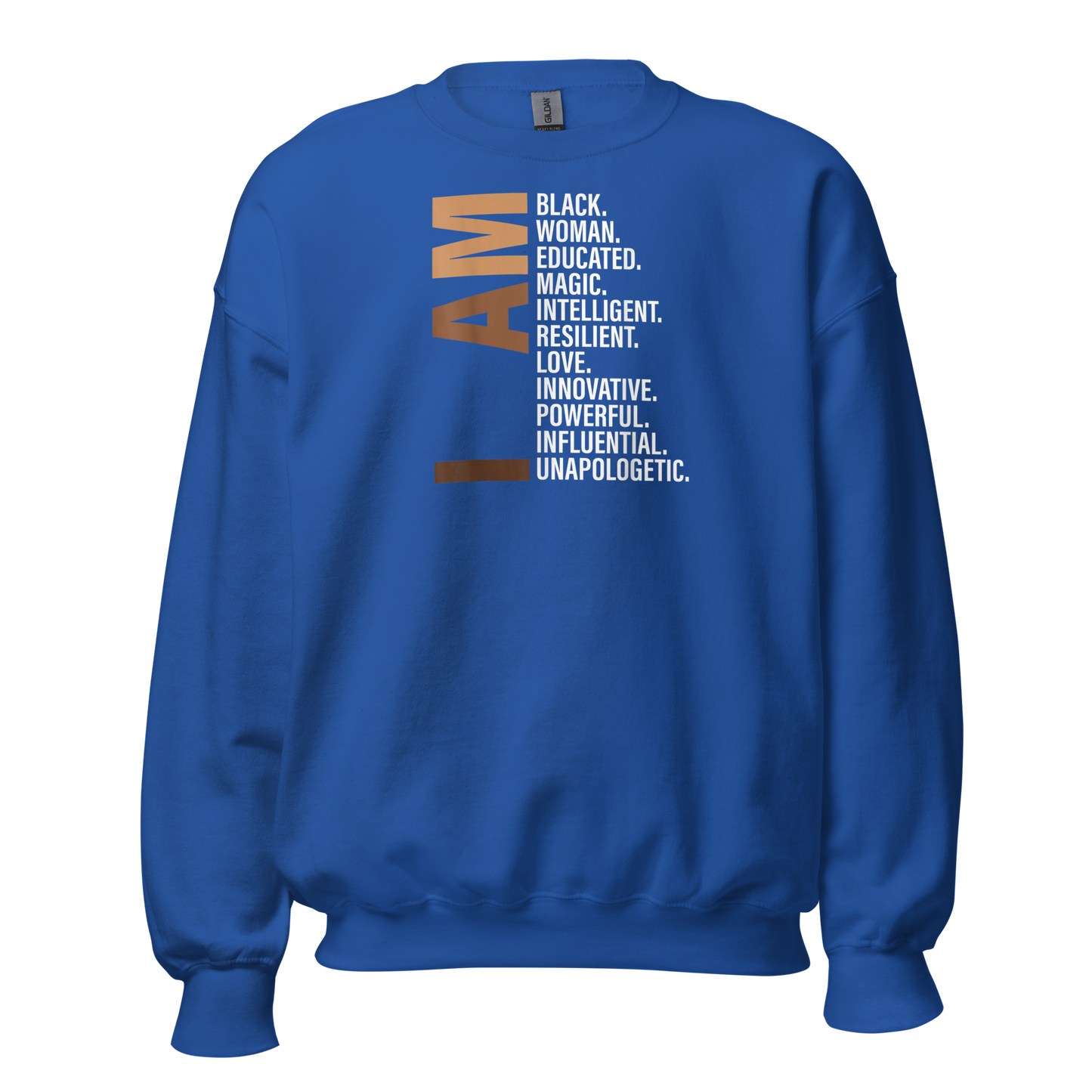 I Am Black Woman Educated Melanin Black History Month Gift T-Shirt