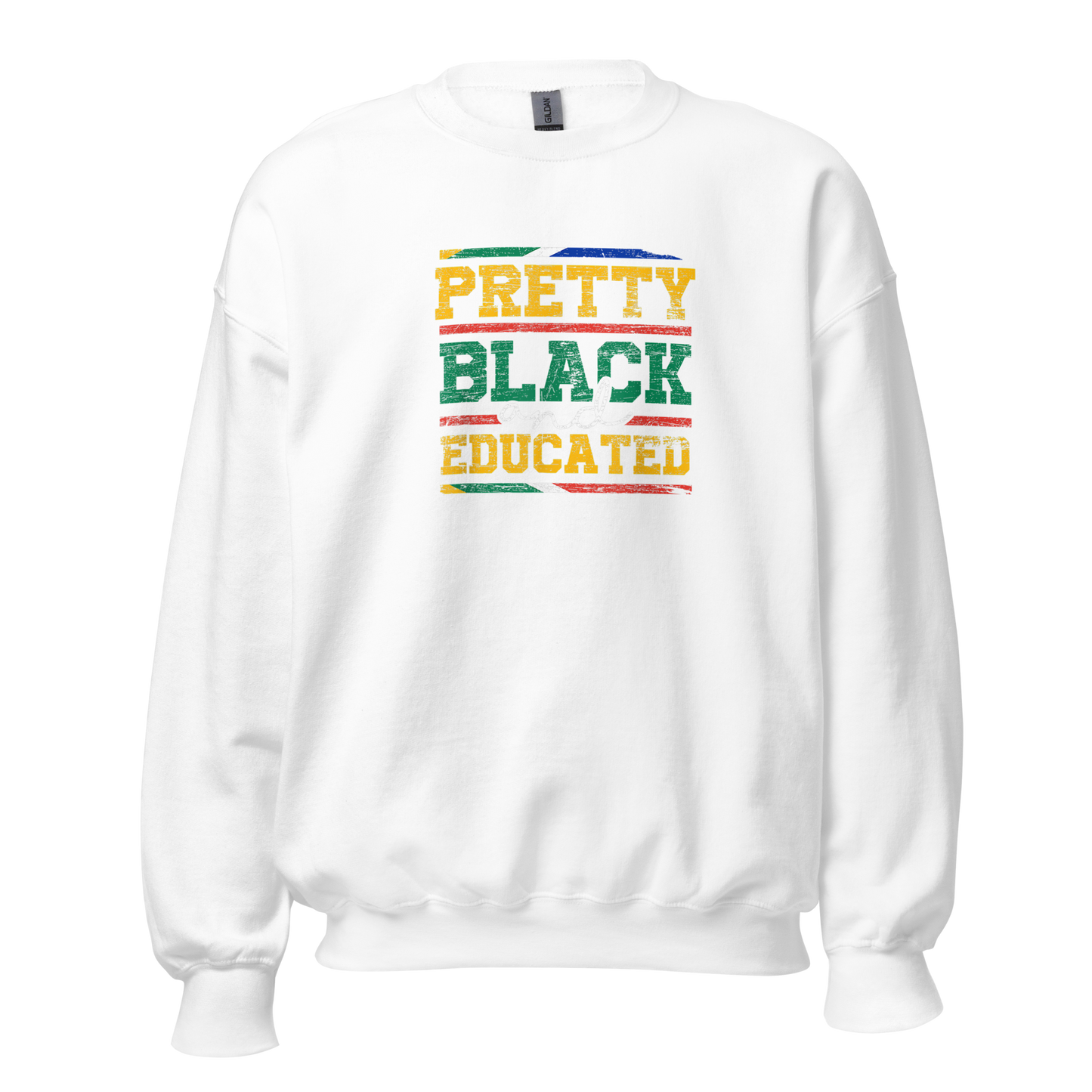 Pretty Black And Educated Women Gift Black History Month T-Shirt