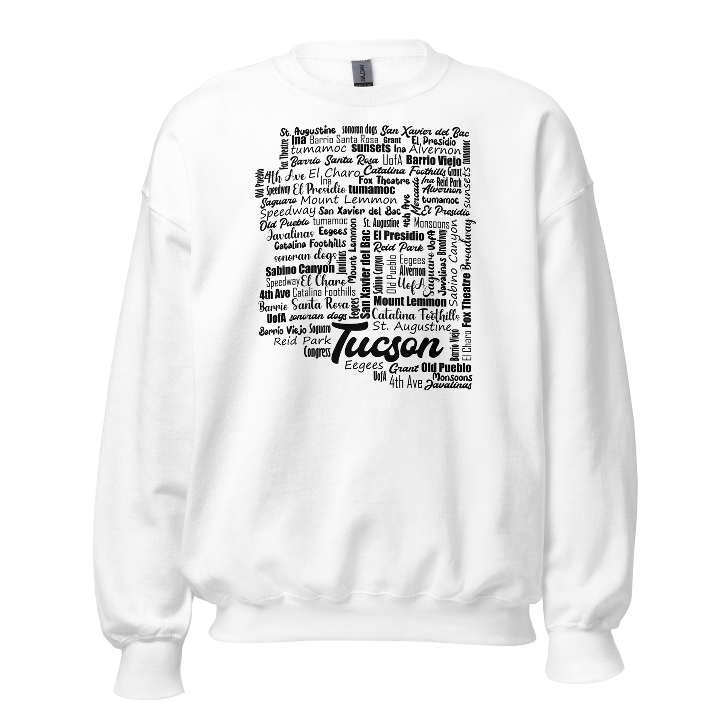 Tucson Typography T-Shirt