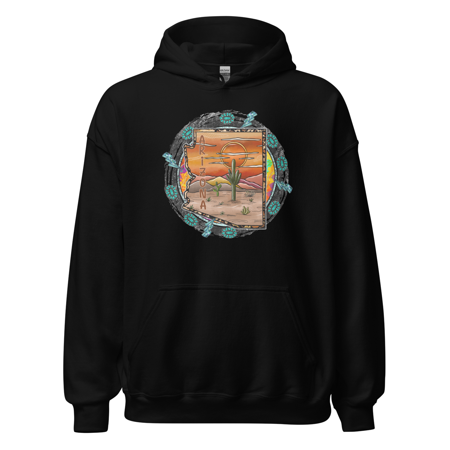 Arizona Desert Sunset T Shirt Men Women Kids Gift