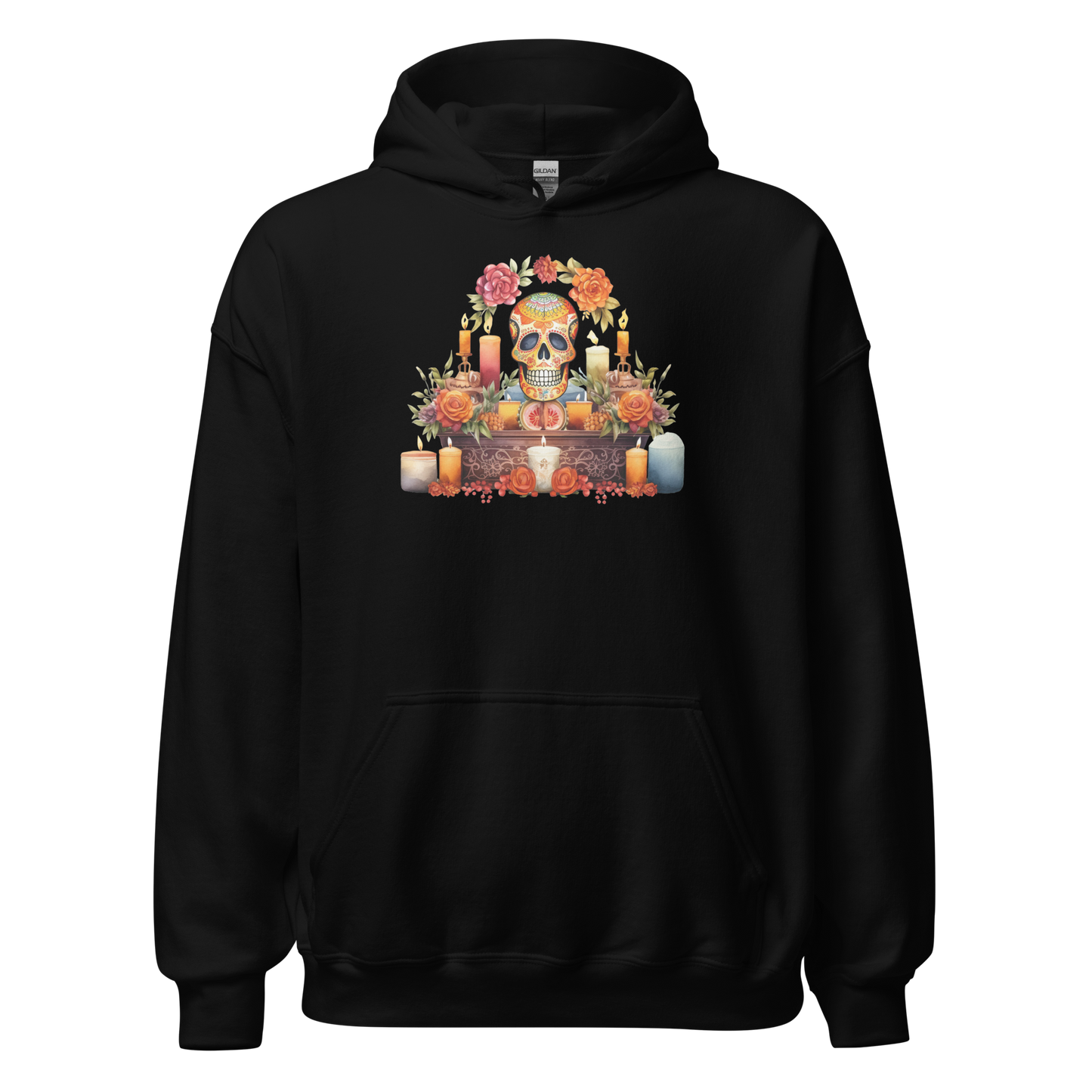 Floral Sugar Skull Altar Shirt