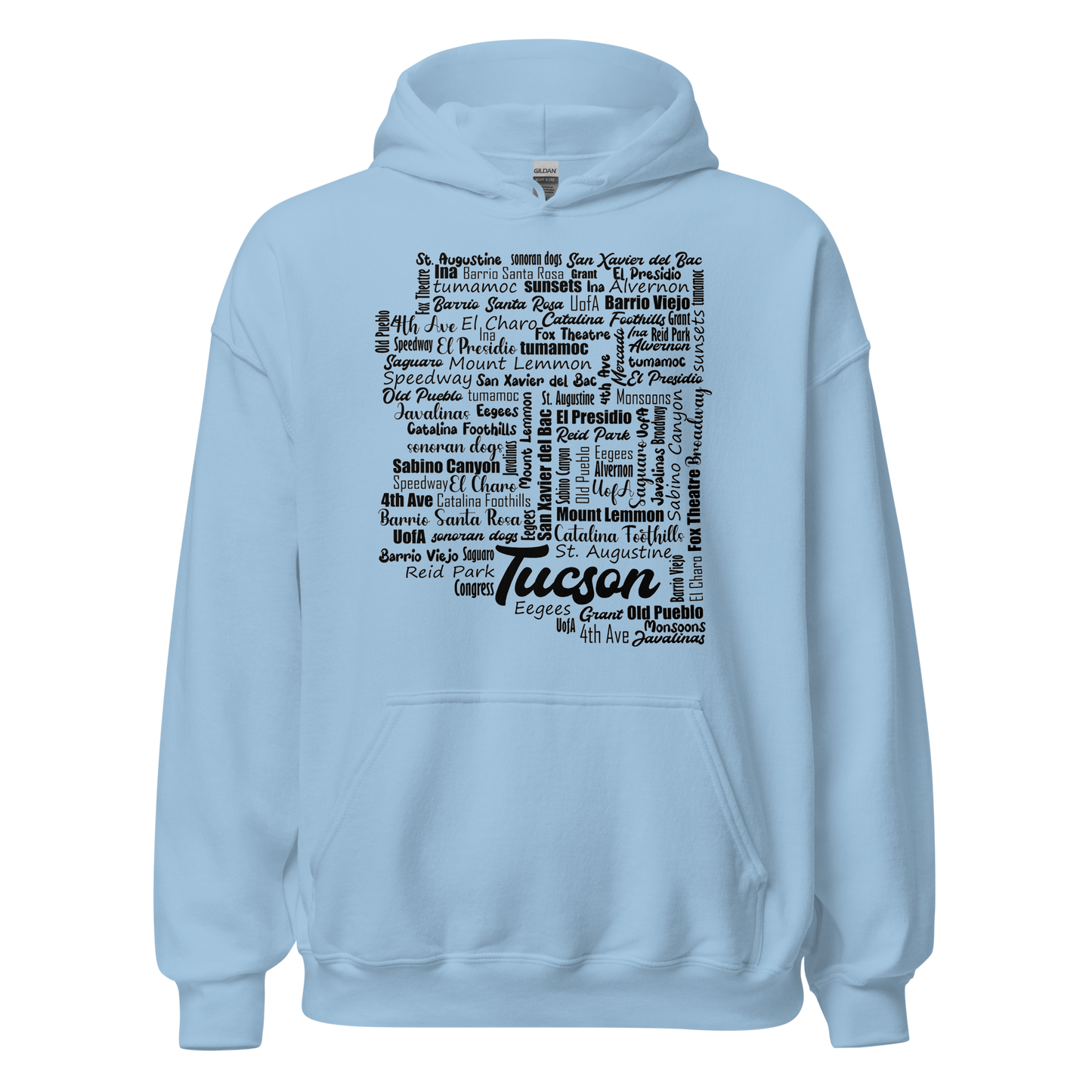 Tucson Typography T-Shirt