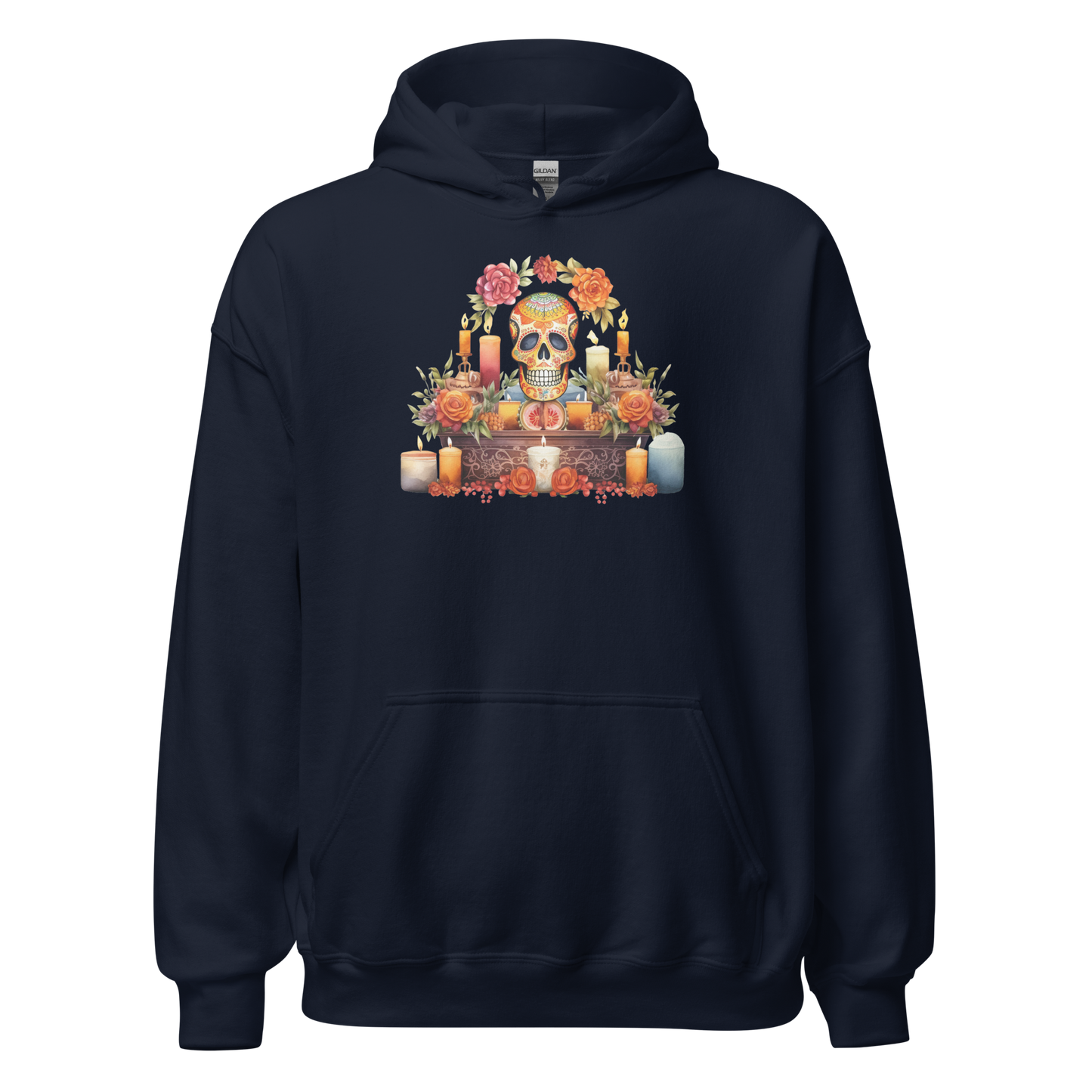 Floral Sugar Skull Altar Shirt