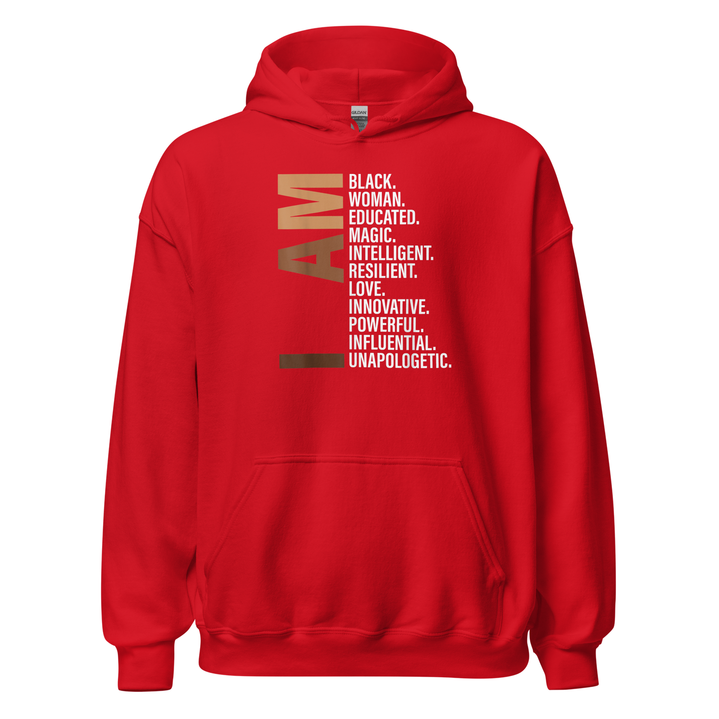 I Am Black Woman Educated Melanin Black History Month Gift T-Shirt