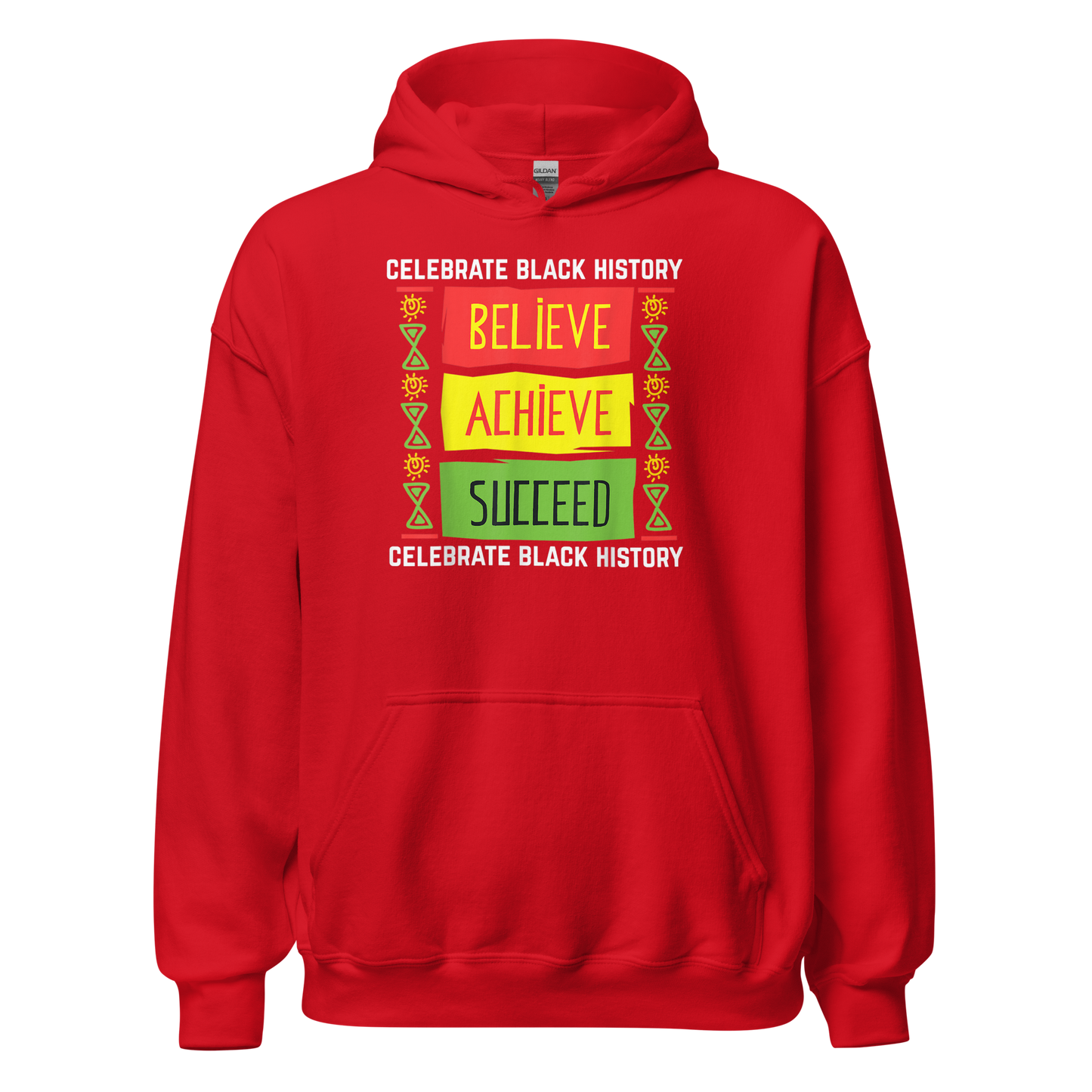 Believe Achieve Succeed Black History Gift Political Shirt T-Shirt