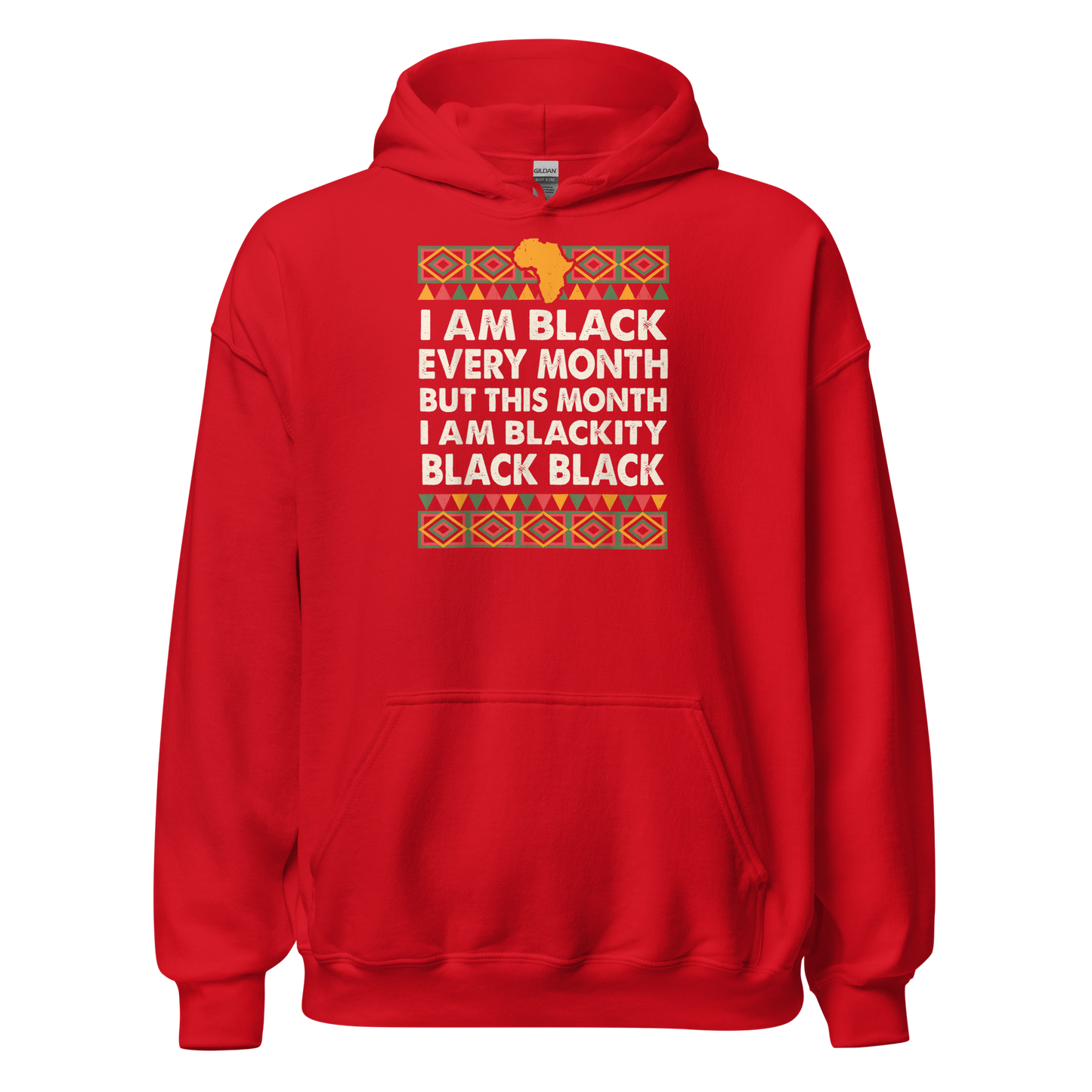 Black History Month I am Black Every Month Blackity Black T-Shirt