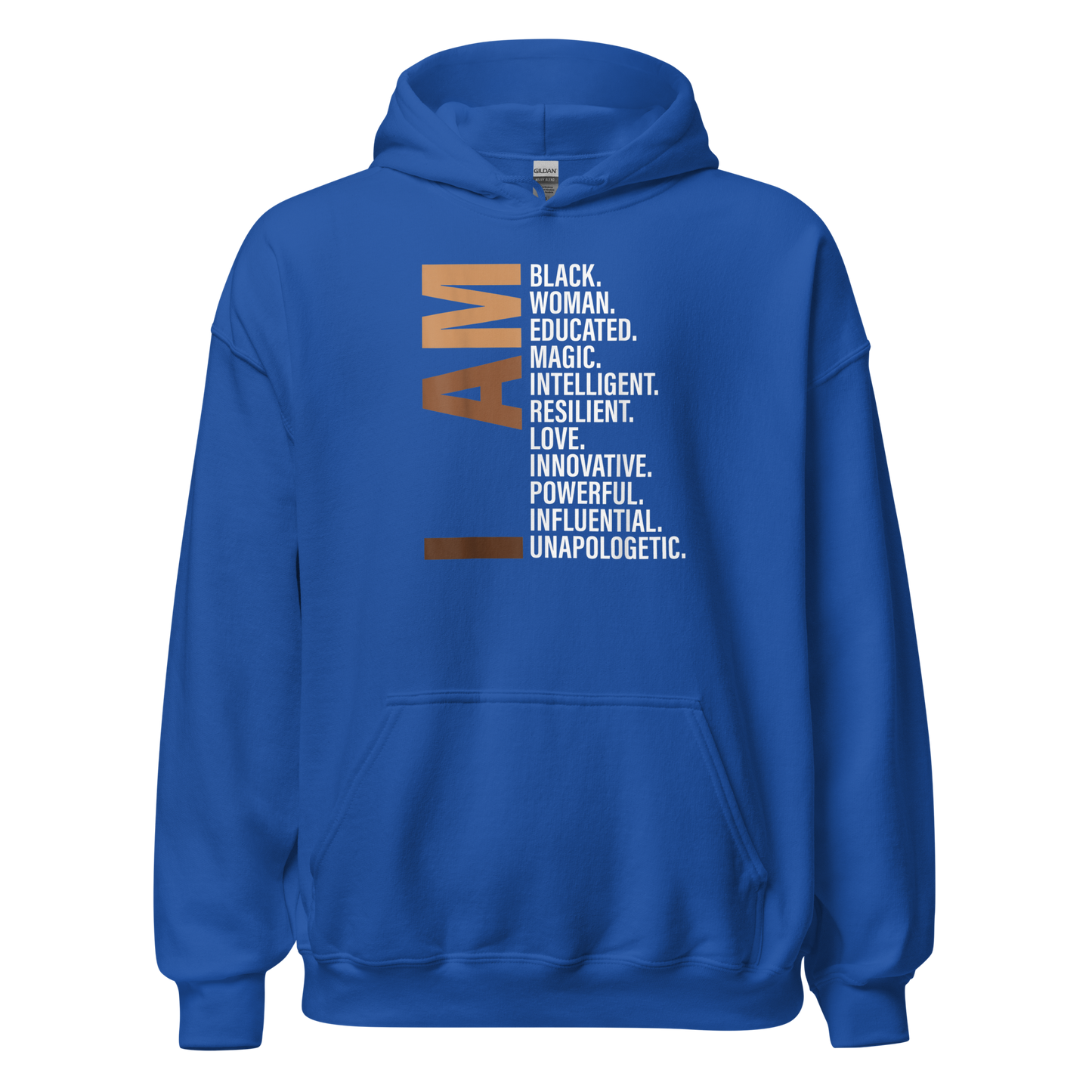 I Am Black Woman Educated Melanin Black History Month Gift T-Shirt