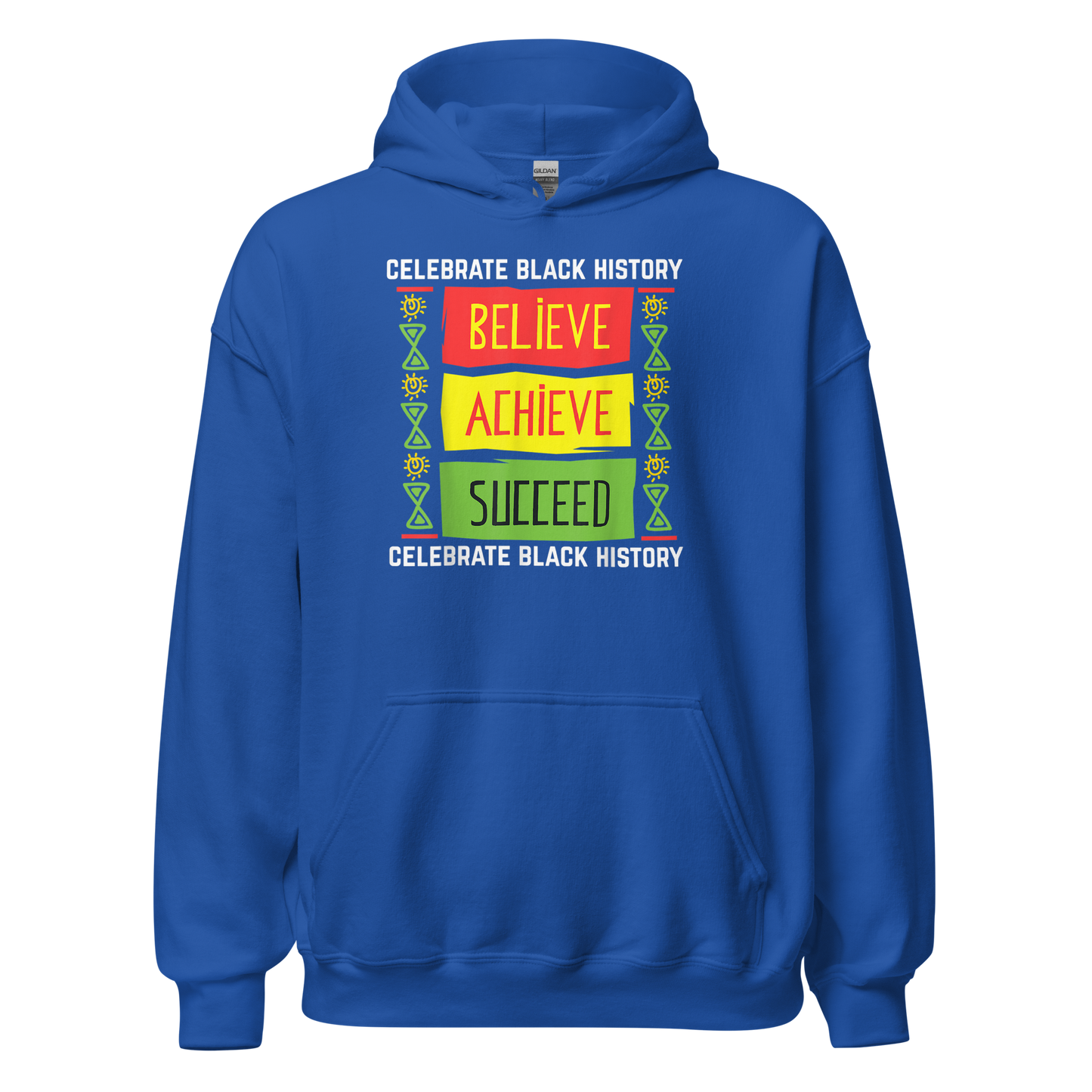 Believe Achieve Succeed Black History Gift Political Shirt T-Shirt