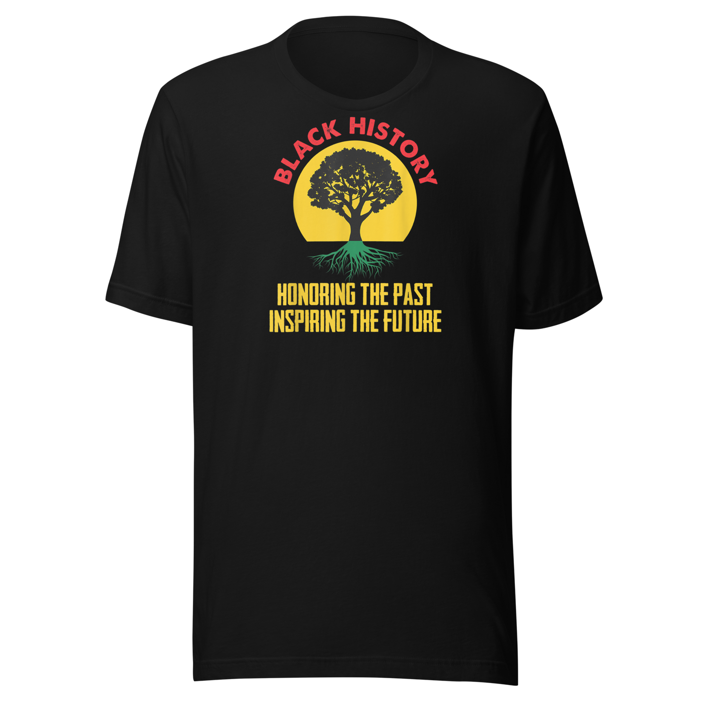 Honoring Past Inspiring Future Black History Month T-Shirt